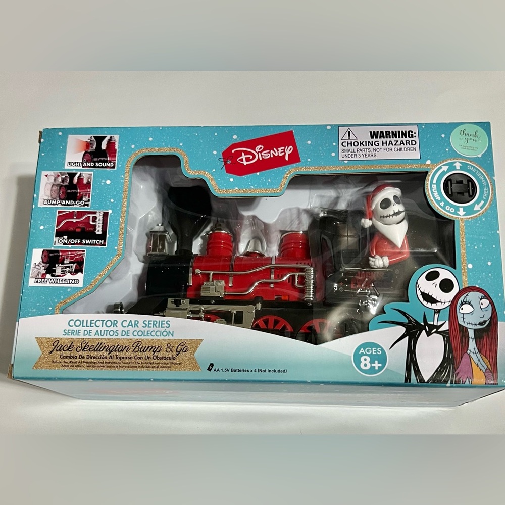 COLLECTOR CAR SERIES Jack Skellingion Train Bump & Go
